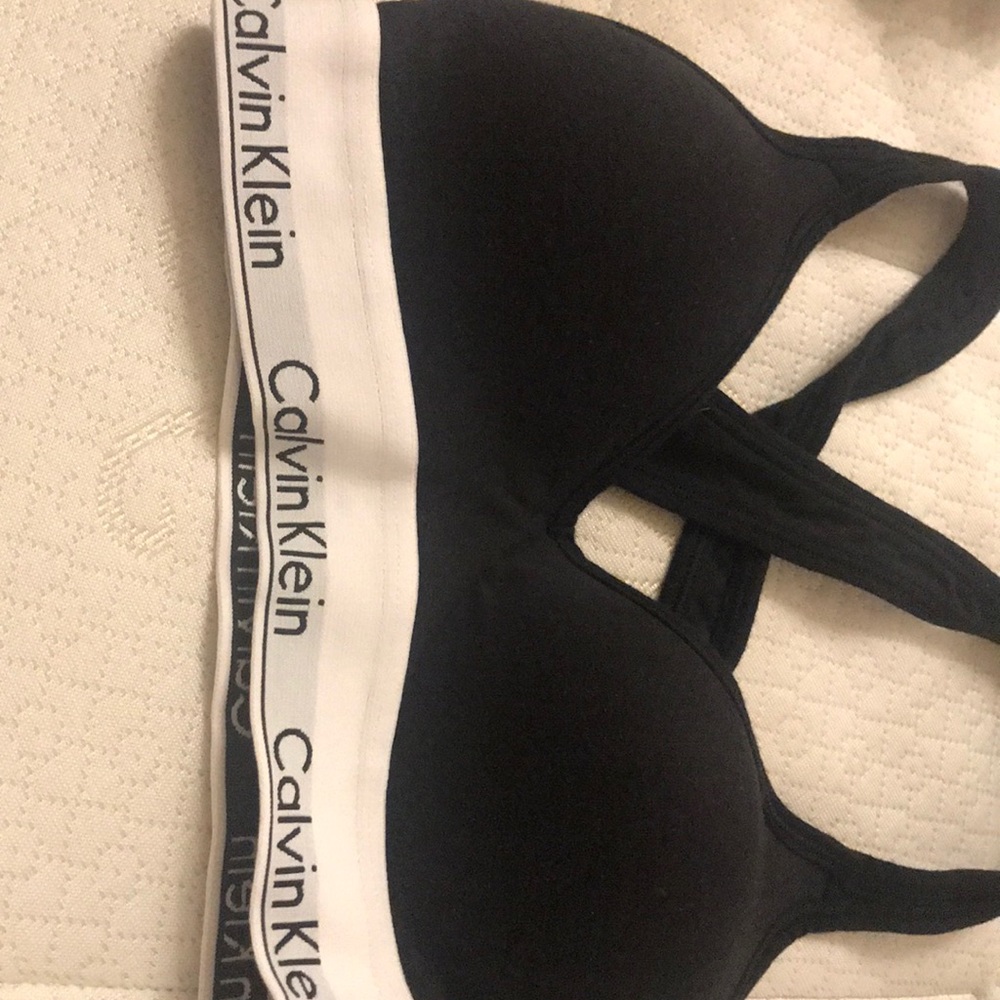 Calvin Klein black bra
